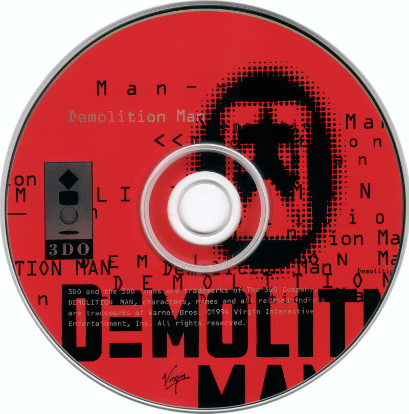 Лицензионный диск Demolition Man для 3DO